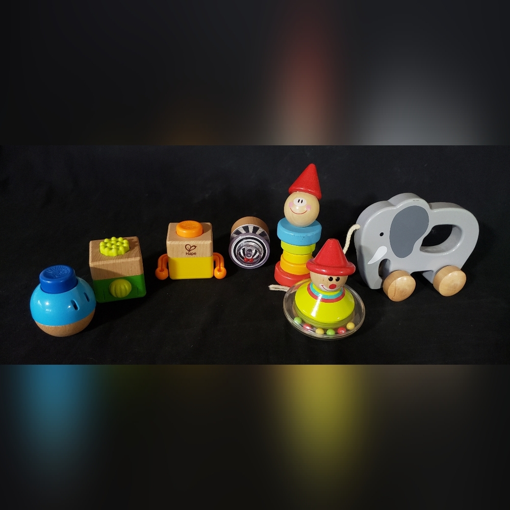 Hape Wooden Baby Playset
